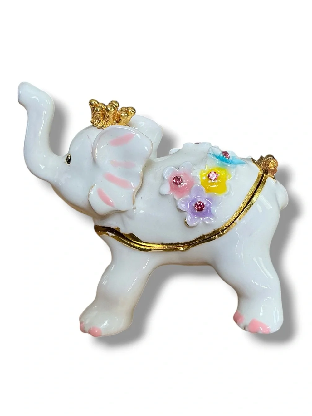 Crowned Elephant Jewelry Box